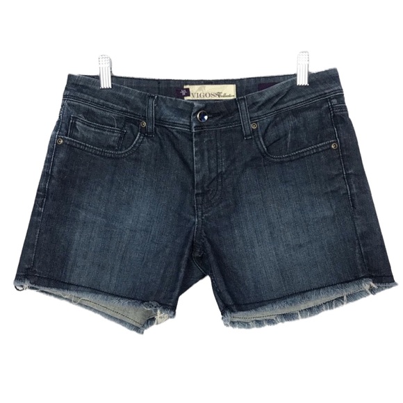 Vigoss Collection Fringe Raw Hem Cutoff Limited Edition Sz 28 Shorts Summer Gems - Picture 1 of 14